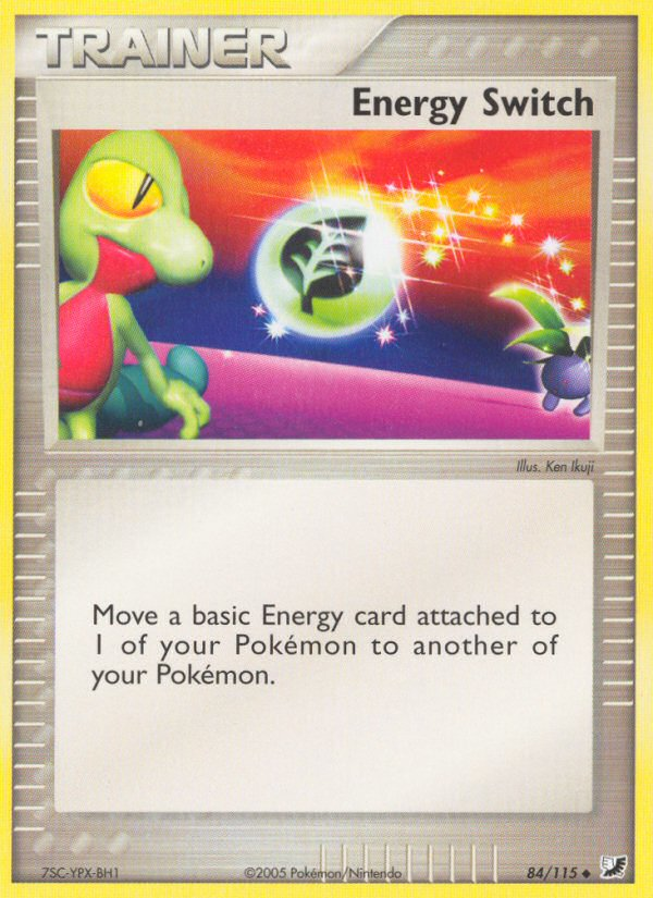 Energy Switch (84/115) [EX: Unseen Forces] | Golgari Games