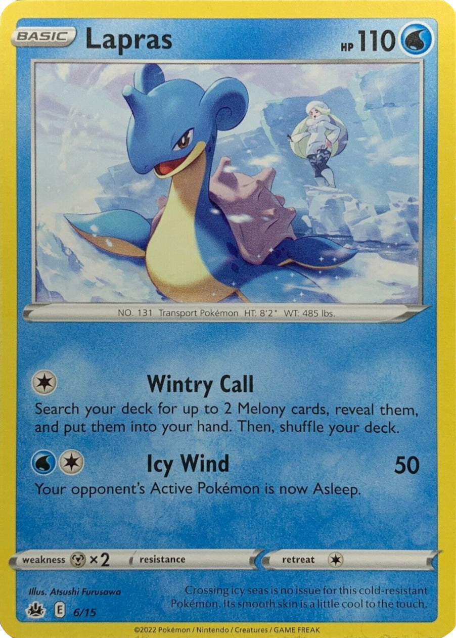 Lapras (6/15) [McDonald's Promos: Match Battle] | Local Legends