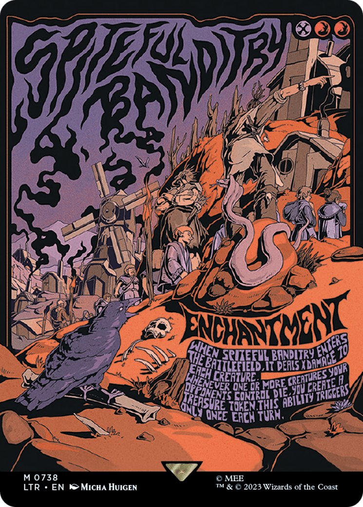 Spiteful Banditry (Borderless Poster) [The Lord of the Rings: Tales of Middle-Earth] | Local Legends