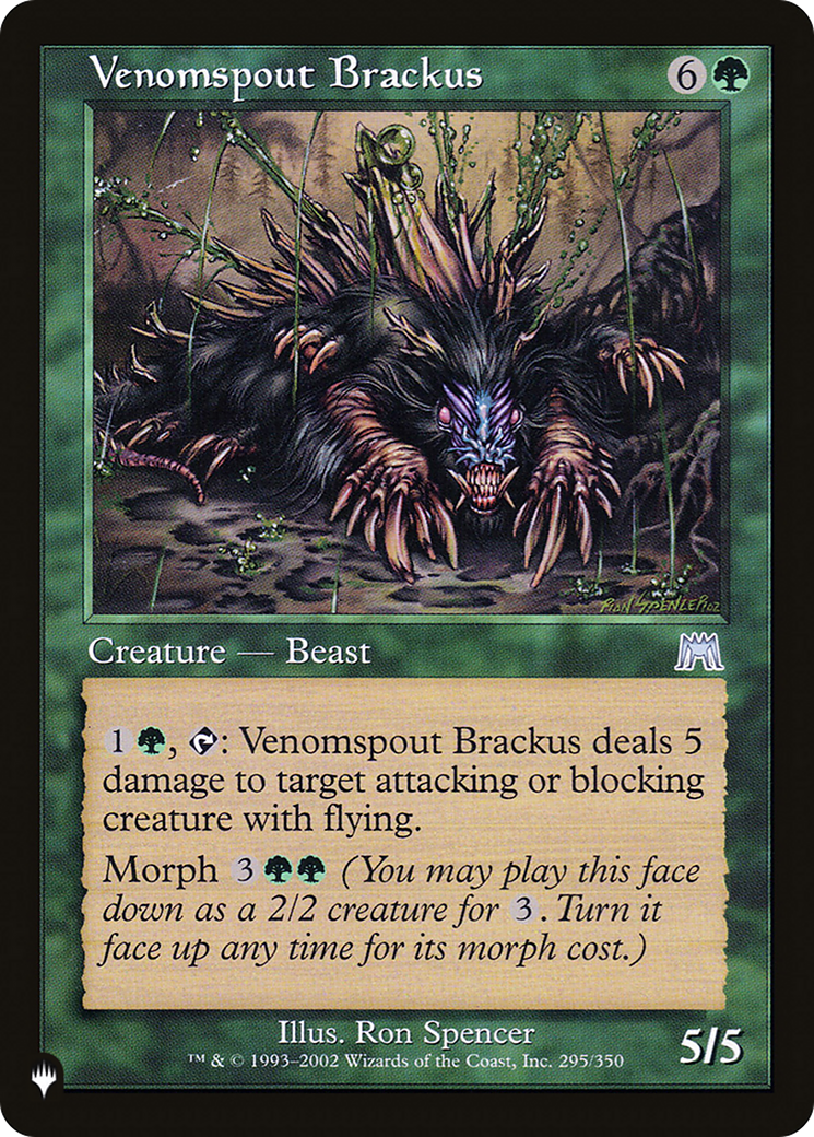 Venomspout Brackus [The List] | Local Legends