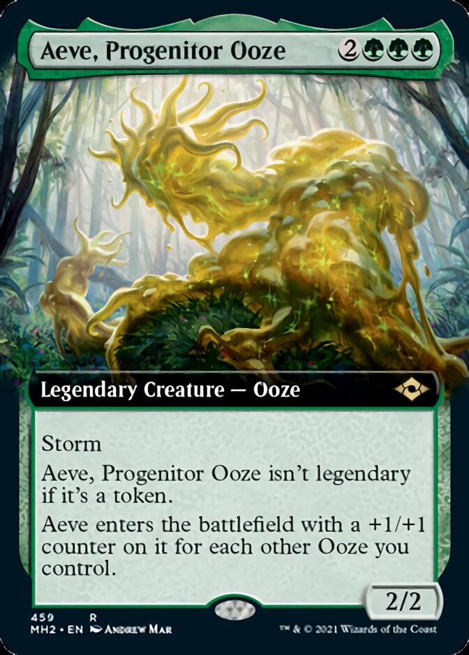 Aeve, Progenitor Ooze (Extended Art) [Modern Horizons 2] | Golgari Games