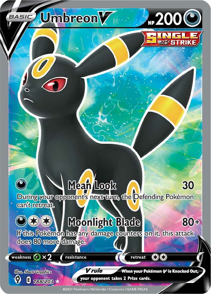 Umbreon V (188/203) [Sword & Shield: Evolving Skies] | Golgari Games