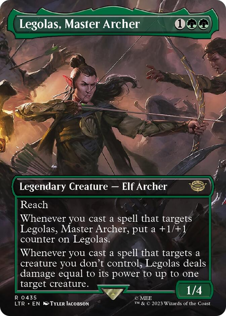 Legolas, Master Archer (Borderless Alternate Art) [The Lord of the Rings: Tales of Middle-Earth] | Local Legends