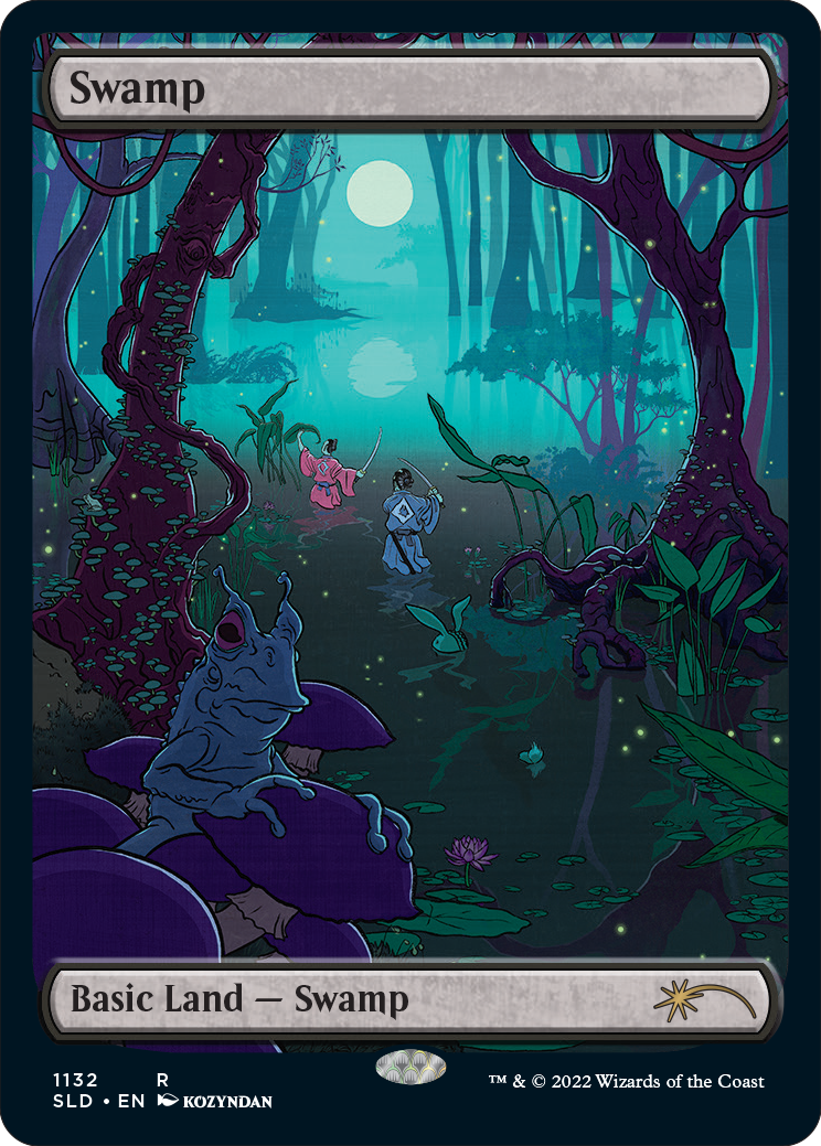 Swamp (1132) (Full-Art) [Secret Lair Drop Series] | Golgari Games