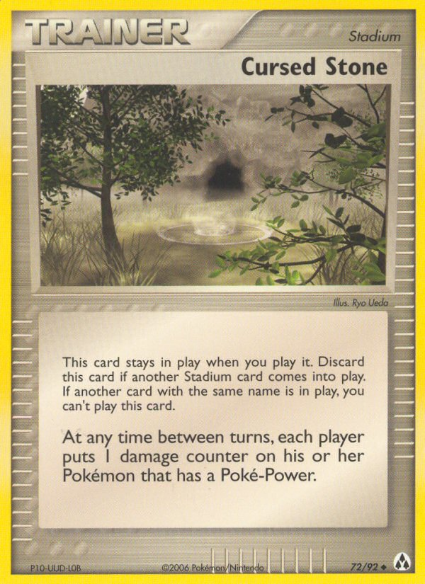 Cursed Stone (72/92) [EX: Legend Maker] | Local Legends