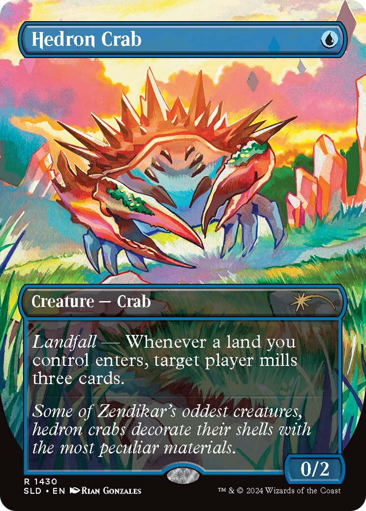 Hedron Crab (Rainbow Foil) [Secret Lair Drop Series] | Local Legends