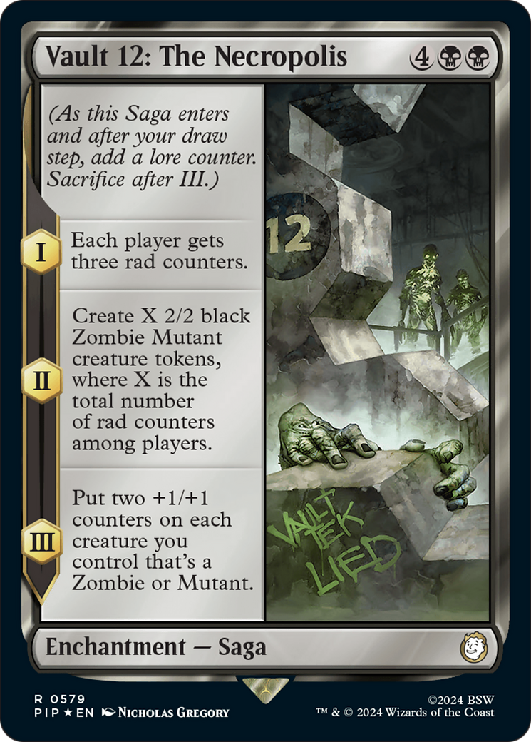 Vault 12: The Necropolis (Surge Foil) [Fallout] | Local Legends