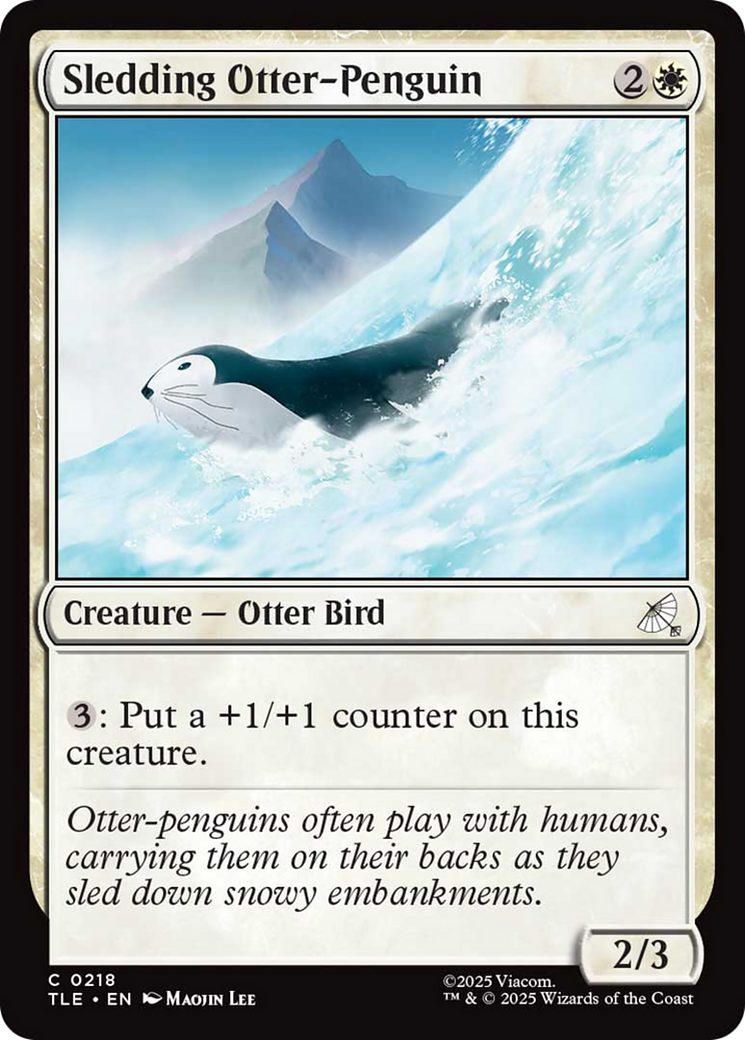 Sledding Otter-Penguin [Avatar: The Last Airbender: Eternal-Legal] | Local Legends