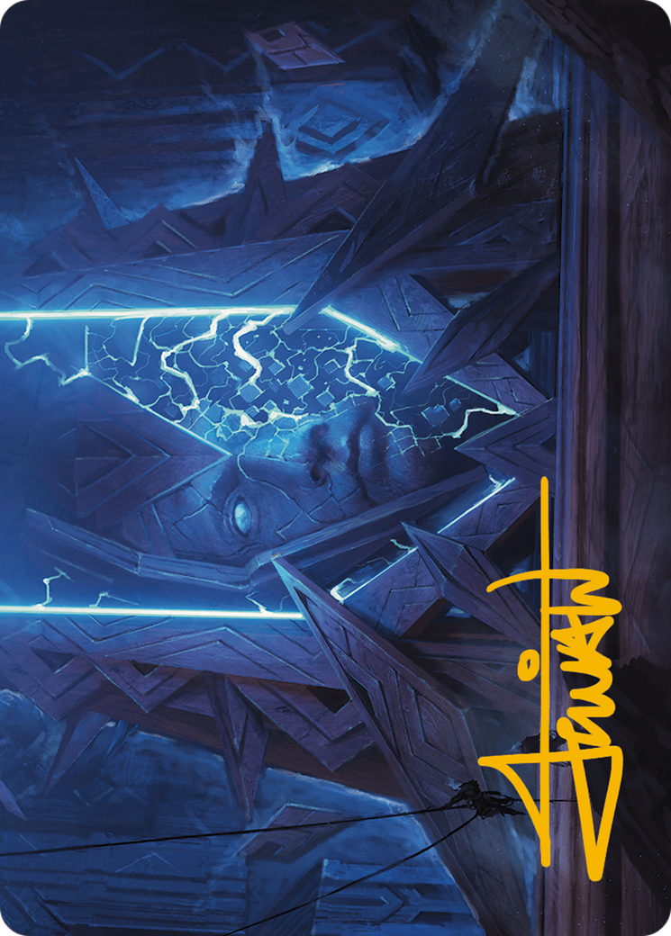 Stone Idol Generator Art Card (Gold-Stamped Signature) [Modern Horizons 3 Art Series] | Local Legends