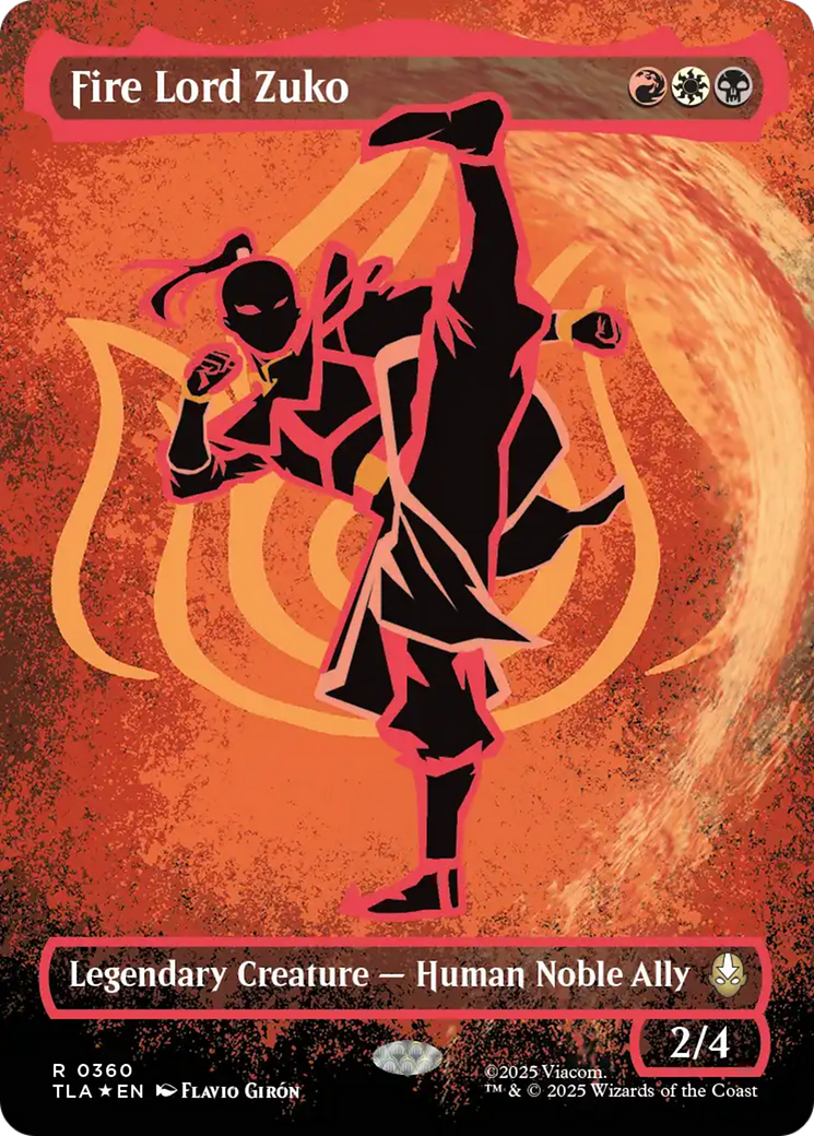 Fire Lord Zuko (Borderless Battle Pose) [Avatar: The Last Airbender] | Local Legends