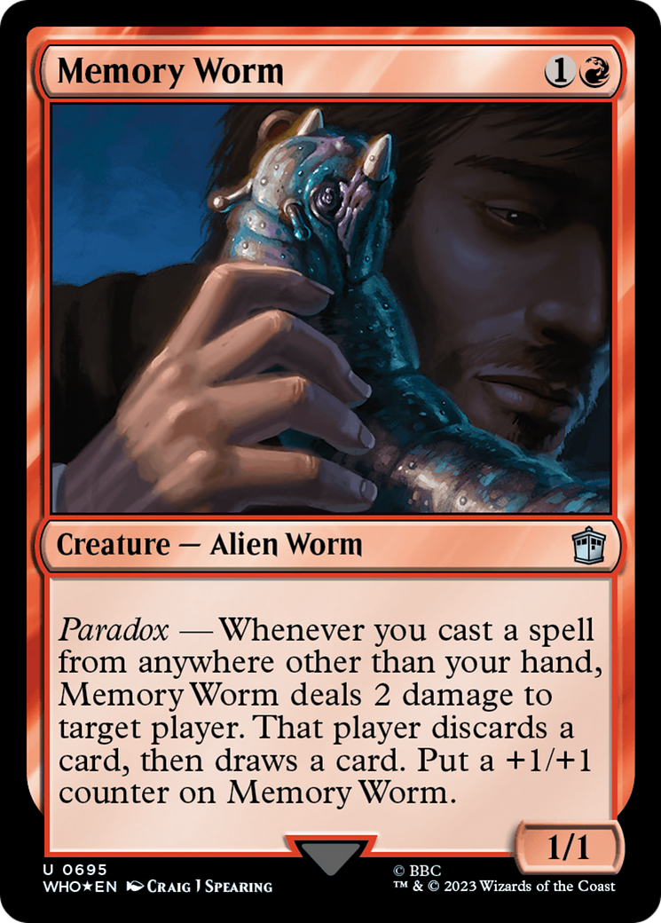 Memory Worm (Surge Foil) [Doctor Who] | Local Legends