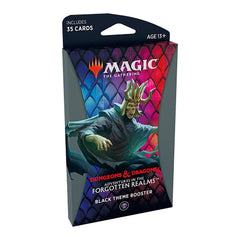 Dungeons & Dragons: Adventures in the Forgotten Realms - Theme Booster (Black) | Local Legends