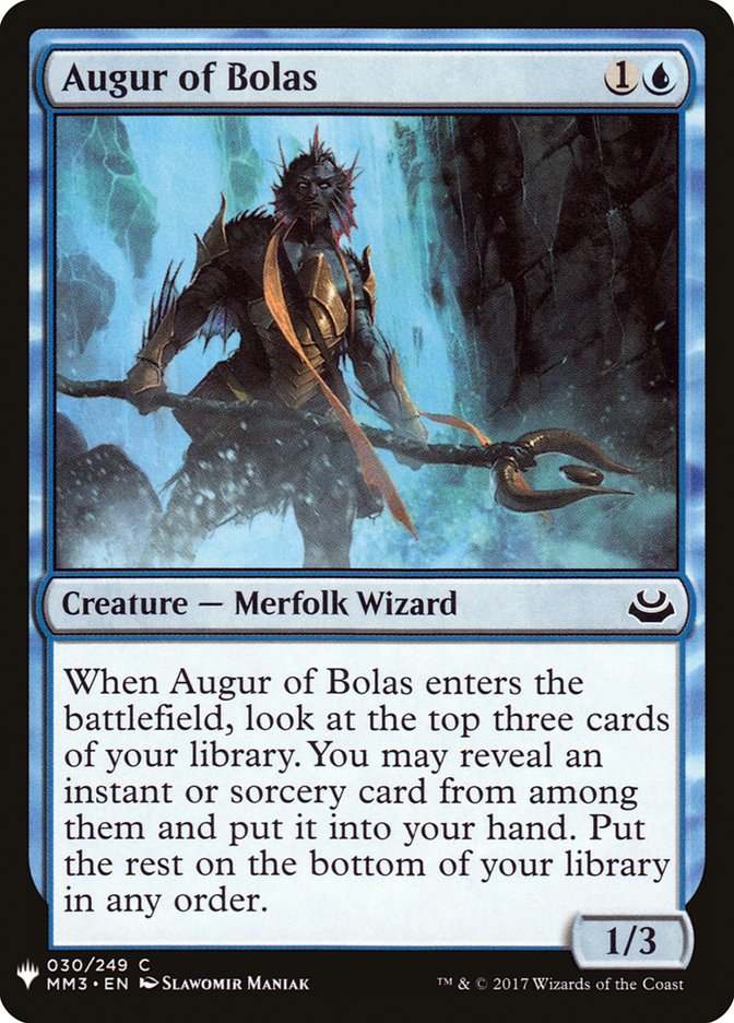 Augur of Bolas [Mystery Booster] | Local Legends
