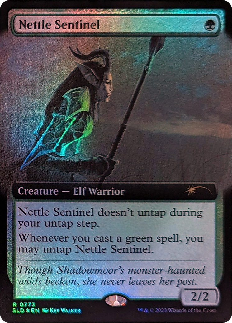 Nettle Sentinel (Extended Art) [Secret Lair Drop Series] | Local Legends