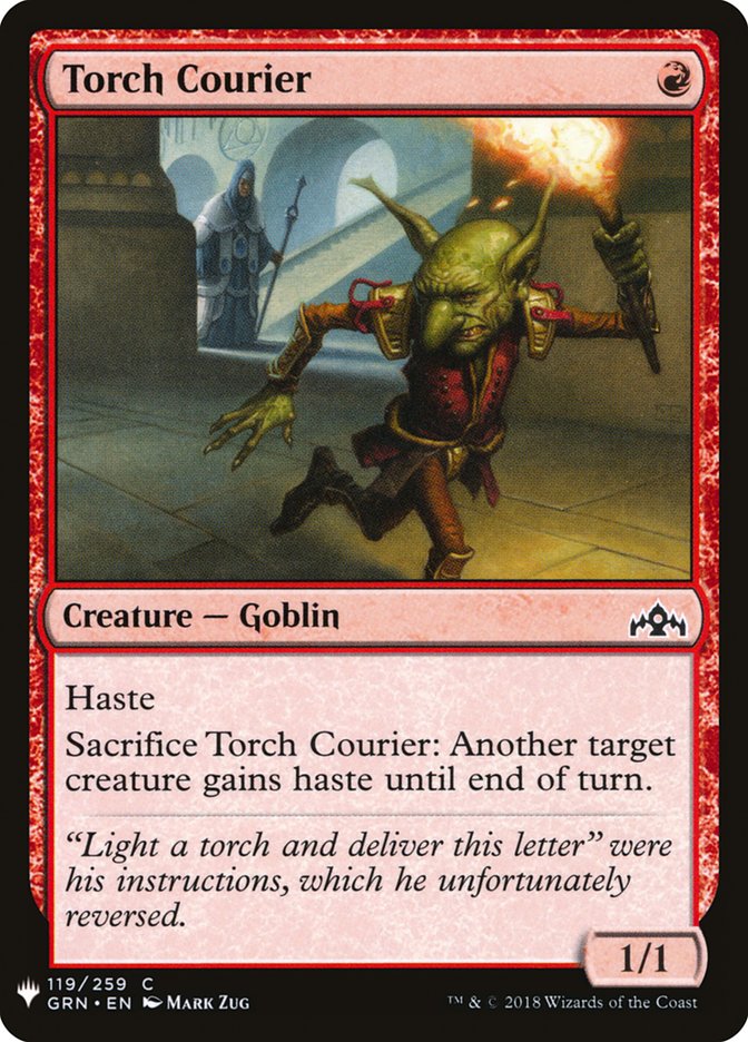 Torch Courier [Mystery Booster] | Golgari Games