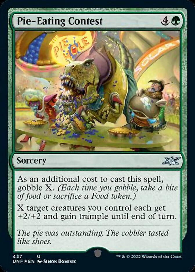 Pie-Eating Contest (Galaxy Foil) [Unfinity] | Local Legends