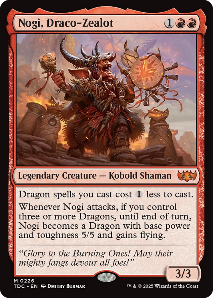 Nogi, Draco-Zealot [Tarkir: Dragonstorm Commander] | Local Legends