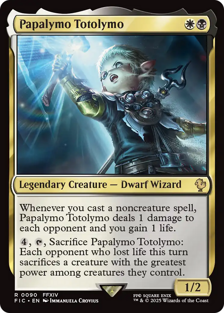 Papalymo Totolymo [FINAL FANTASY Commander] | Local Legends