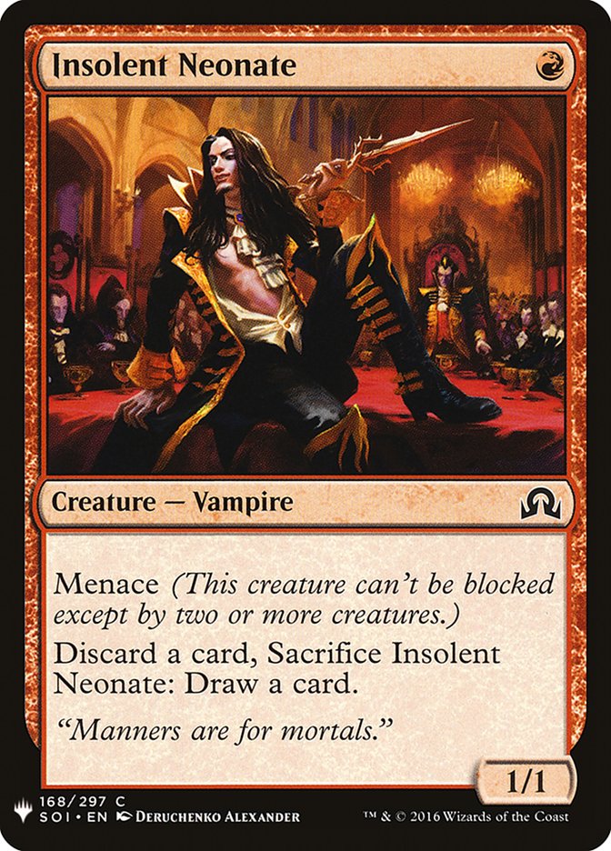 Insolent Neonate [Mystery Booster] | Local Legends