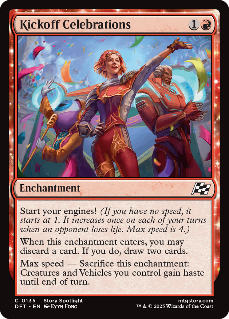 Kickoff Celebrations [Aetherdrift] | Local Legends