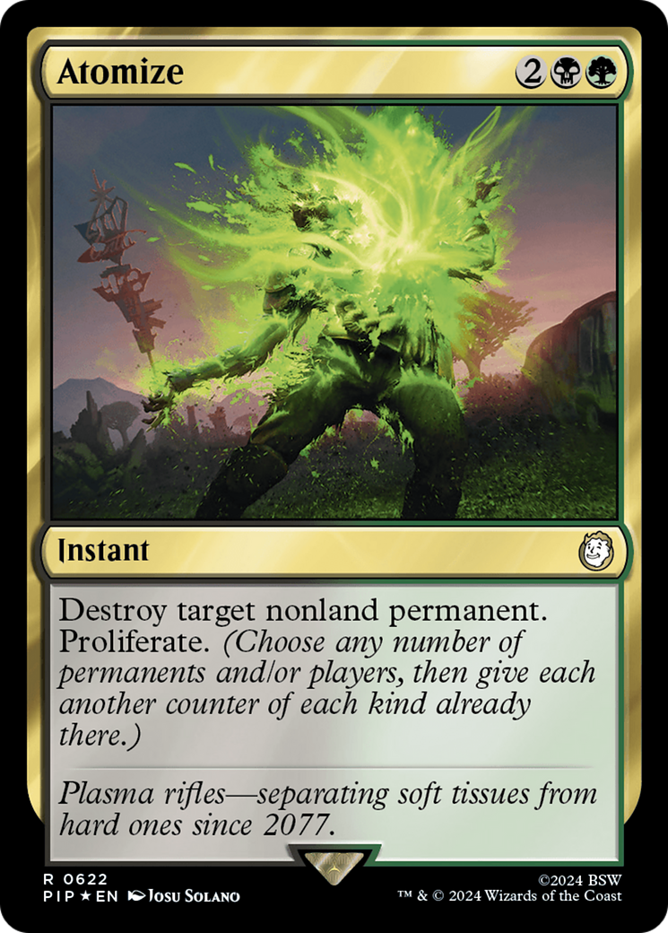 Atomize (Surge Foil) [Fallout] | Local Legends