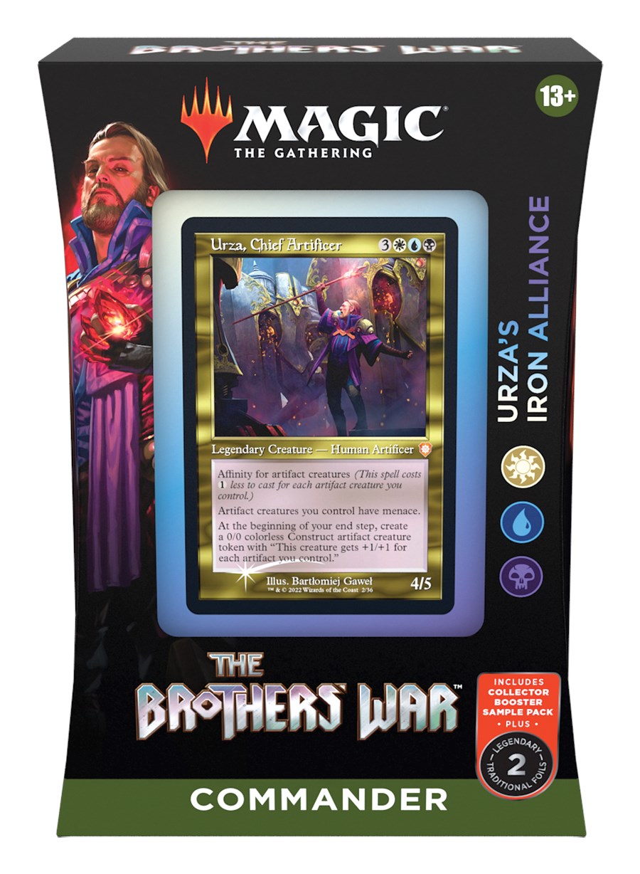 The Brothers' War - Commander Deck (Urza's Iron Alliance) | Golgari Games