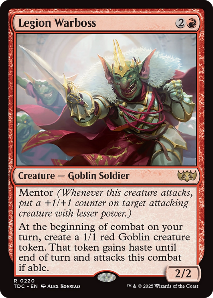 Legion Warboss [Tarkir: Dragonstorm Commander] | Local Legends