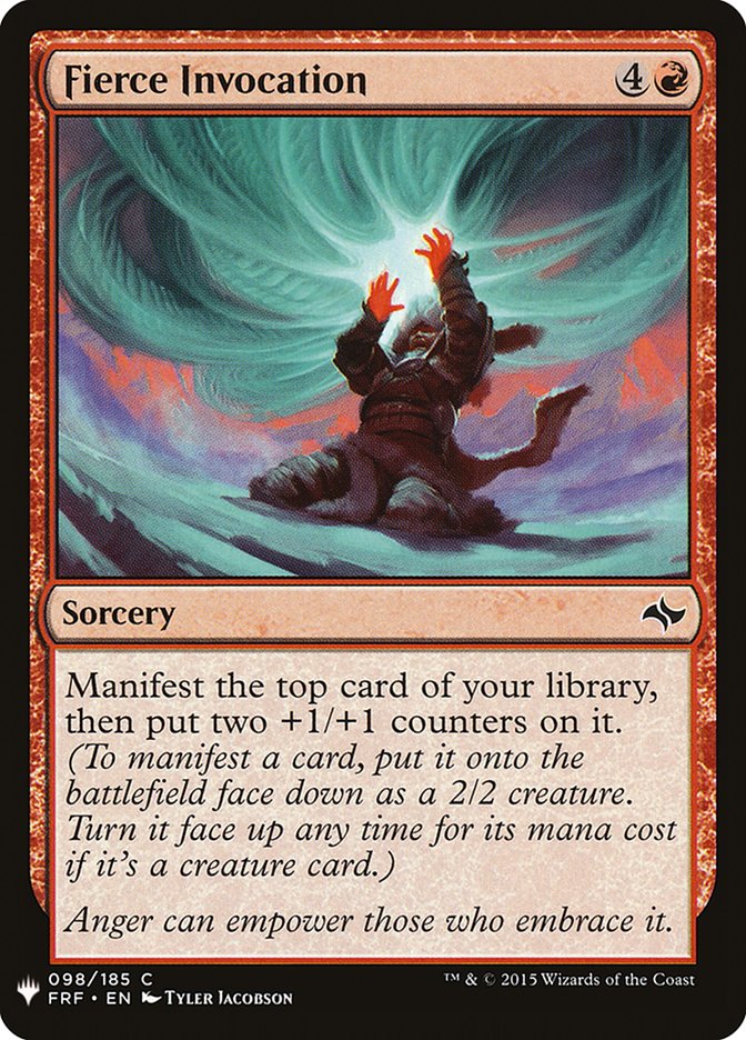 Fierce Invocation [Mystery Booster] | Local Legends