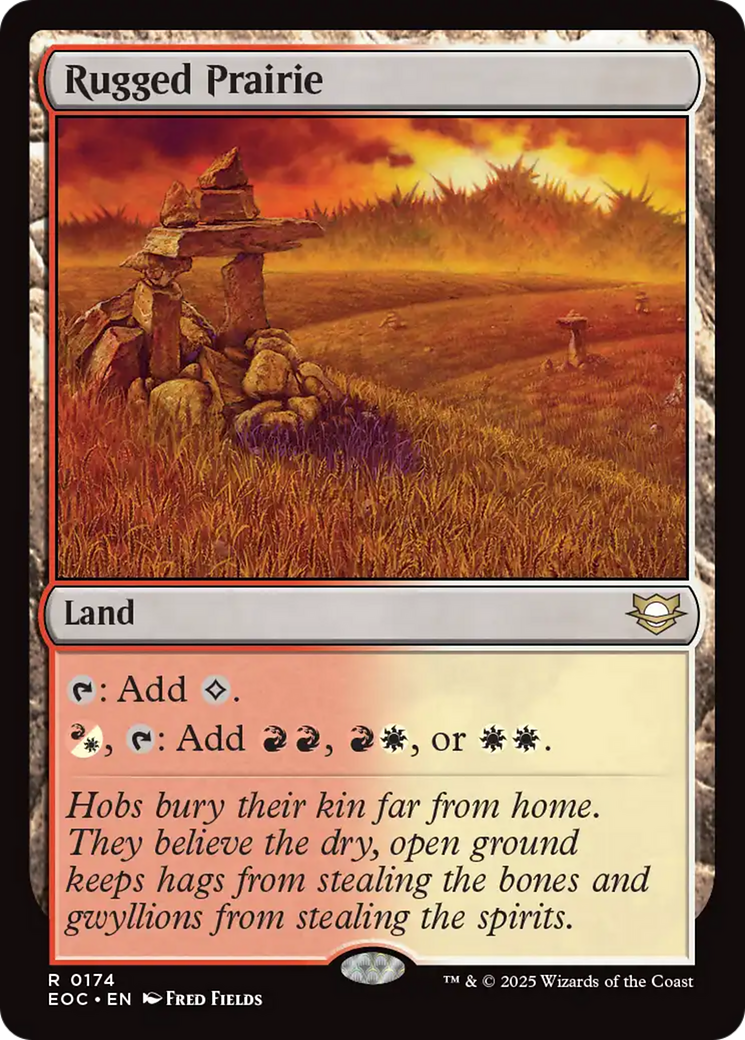 Rugged Prairie [Edge of Eternities Commander] | Local Legends