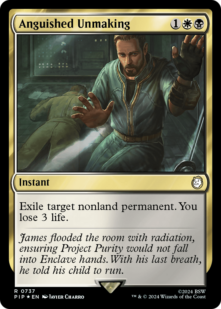 Anguished Unmaking (Surge Foil) [Fallout] | Local Legends