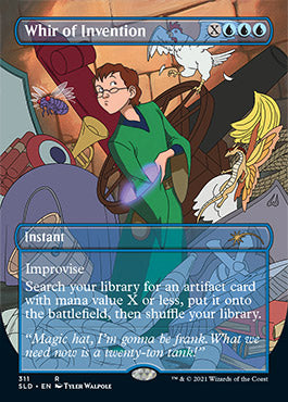 Whir of Invention (Borderless) [Secret Lair Drop Series] | Golgari Games