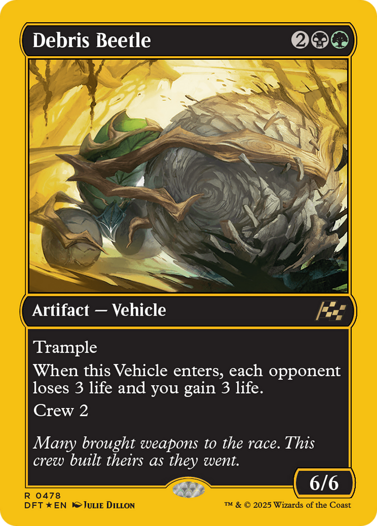 Debris Beetle (First-Place Foil) [Aetherdrift] | Local Legends