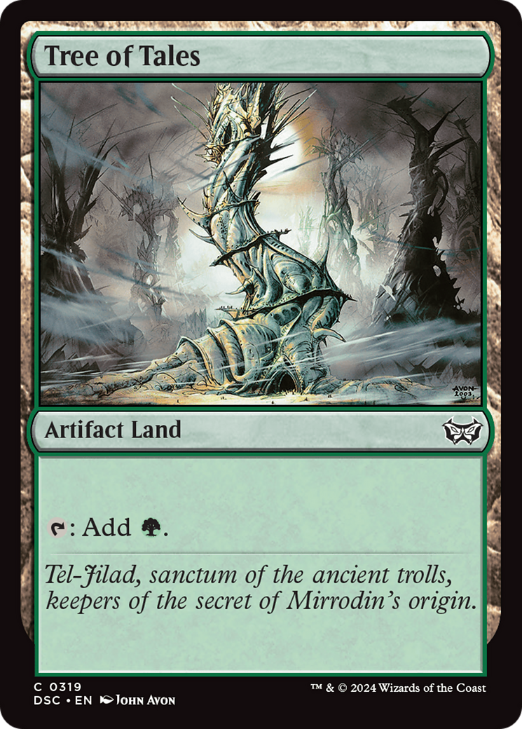 Tree of Tales [Duskmourn: House of Horror Commander] | Local Legends