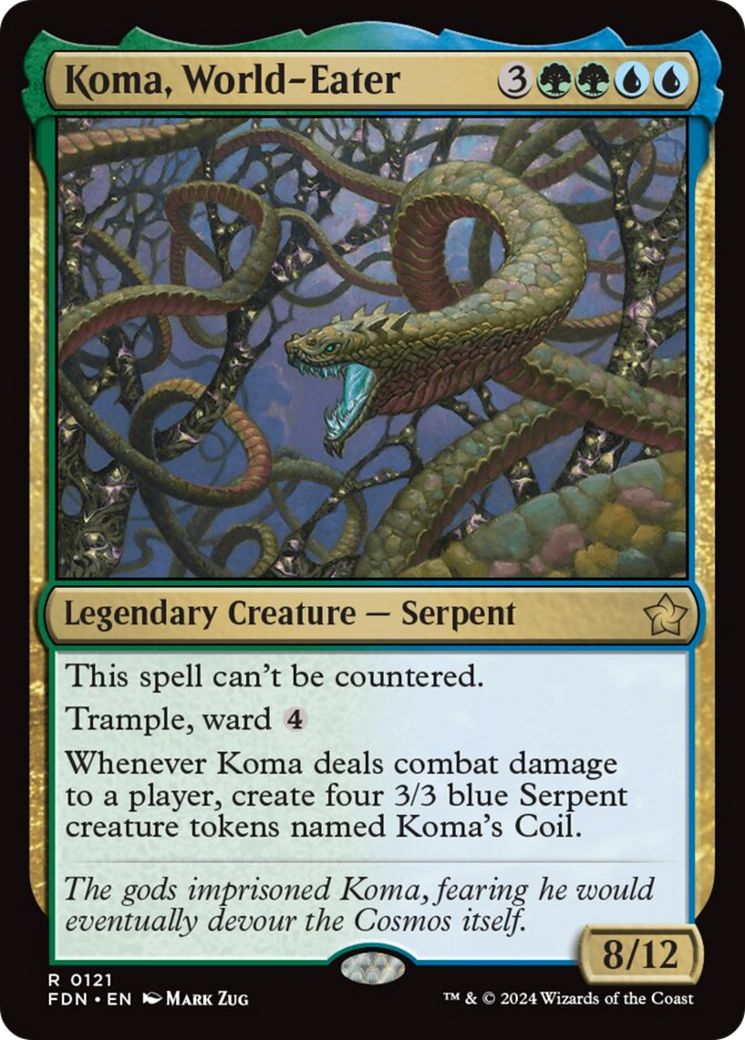 Koma, World-Eater [Foundations] | Local Legends