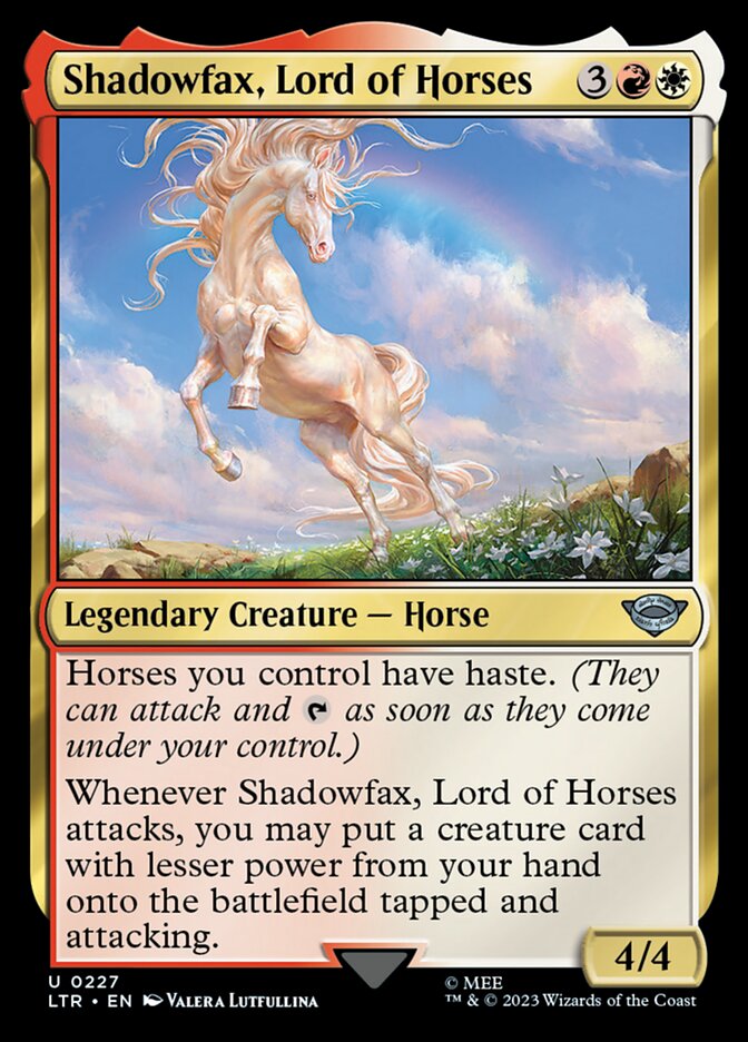 Shadowfax, Lord of Horses [The Lord of the Rings: Tales of Middle-Earth] | Local Legends