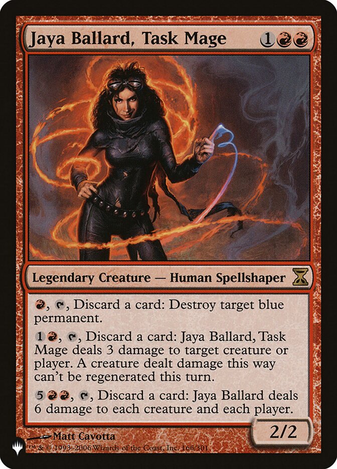 Jaya Ballard, Task Mage [The List] | Local Legends