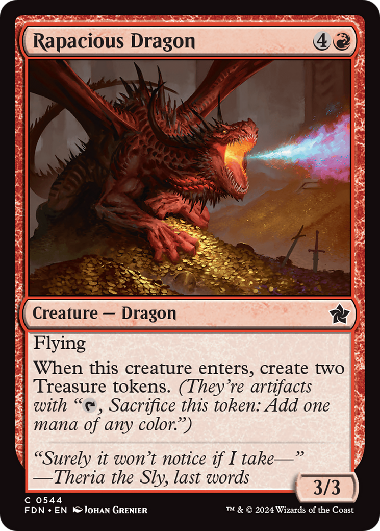 Rapacious Dragon [Foundations] | Local Legends