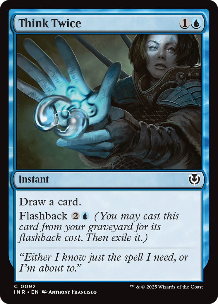 Think Twice [Innistrad Remastered] | Local Legends