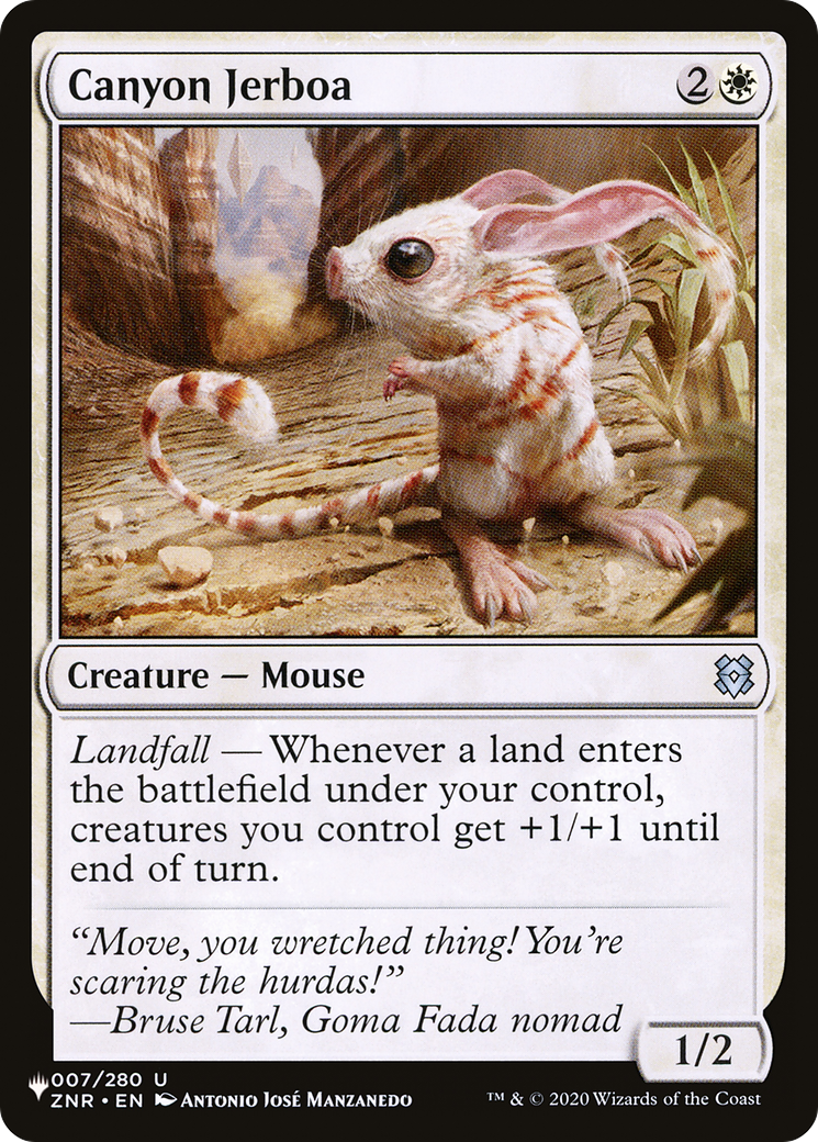 Canyon Jerboa [The List] | Local Legends