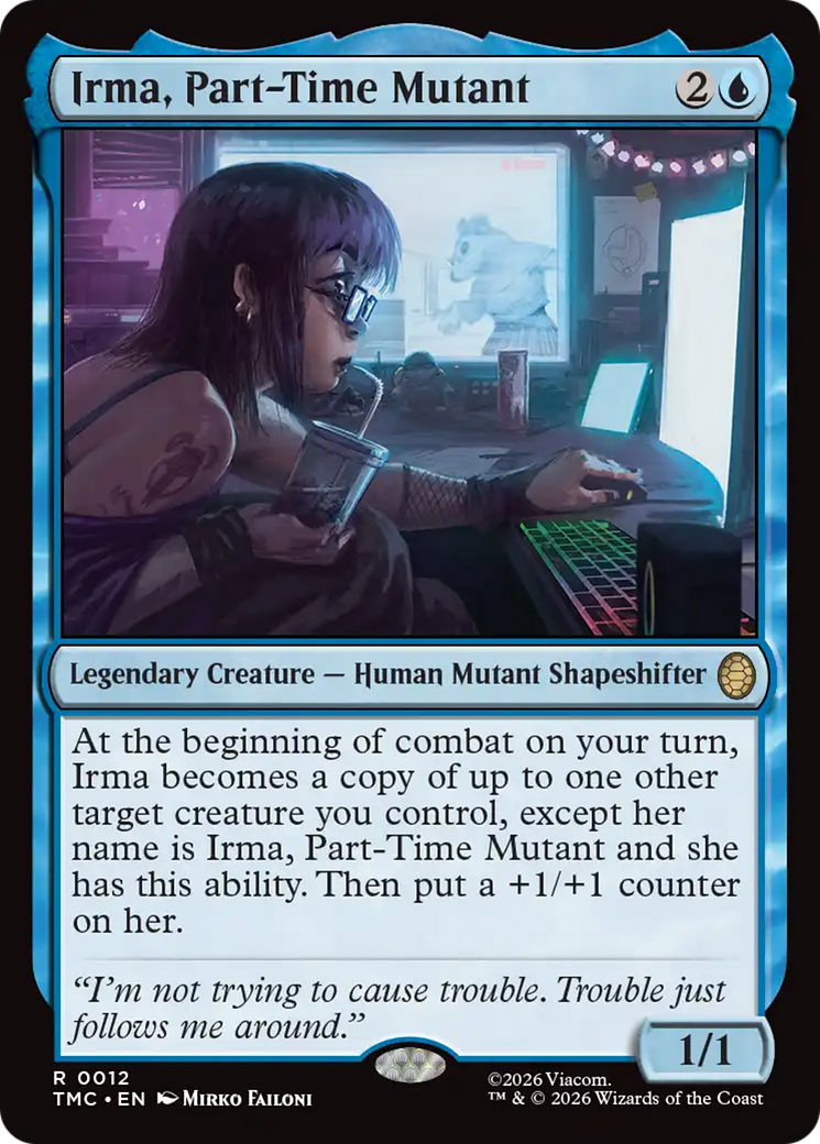 Irma, Part-Time Mutant [Teenage Mutant Ninja Turtles Commander] | Local Legends