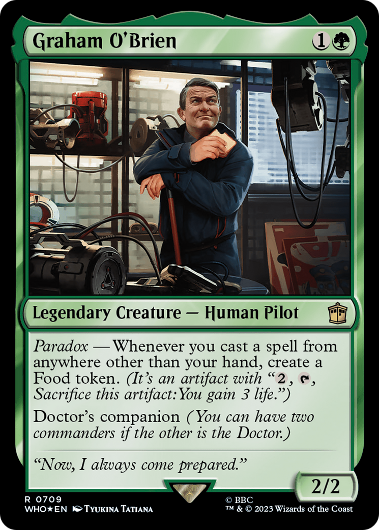 Graham O'Brien (Surge Foil) [Doctor Who] | Local Legends