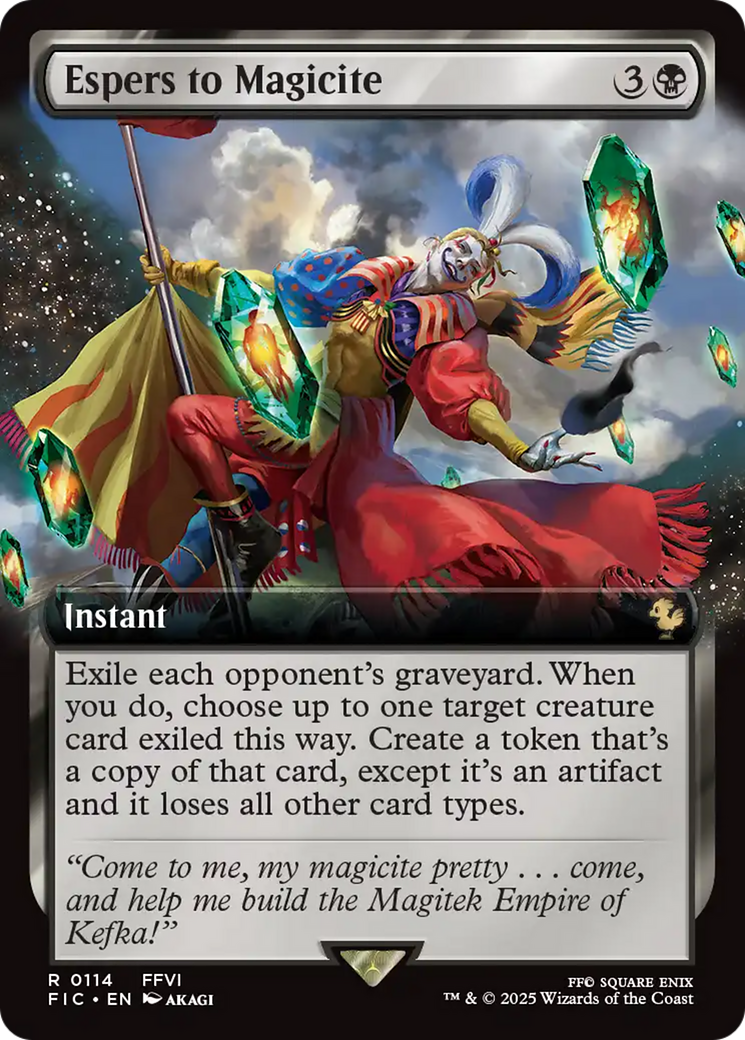 Espers to Magicite (Extended Art) [FINAL FANTASY Commander] | Local Legends