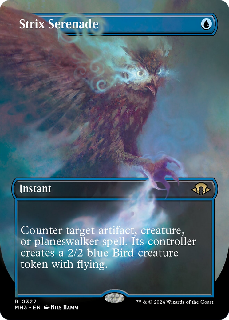 Strix Serenade (Borderless) [Modern Horizons 3] | Local Legends