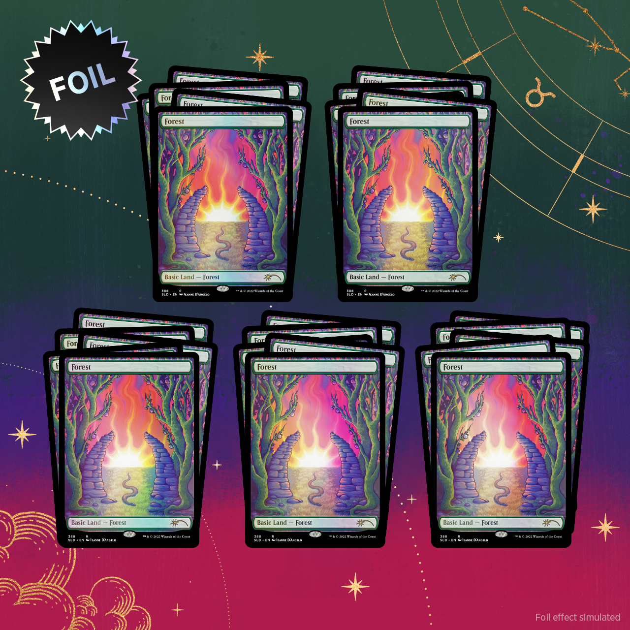Secret Lair: Drop Series - The Astrology Lands (Taurus Bundle - Foil Edition) | Local Legends