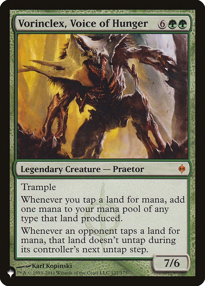 Vorinclex, Voice of Hunger [The List] | Local Legends