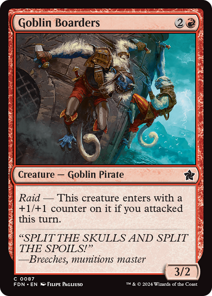 Goblin Boarders [Foundations] | Local Legends