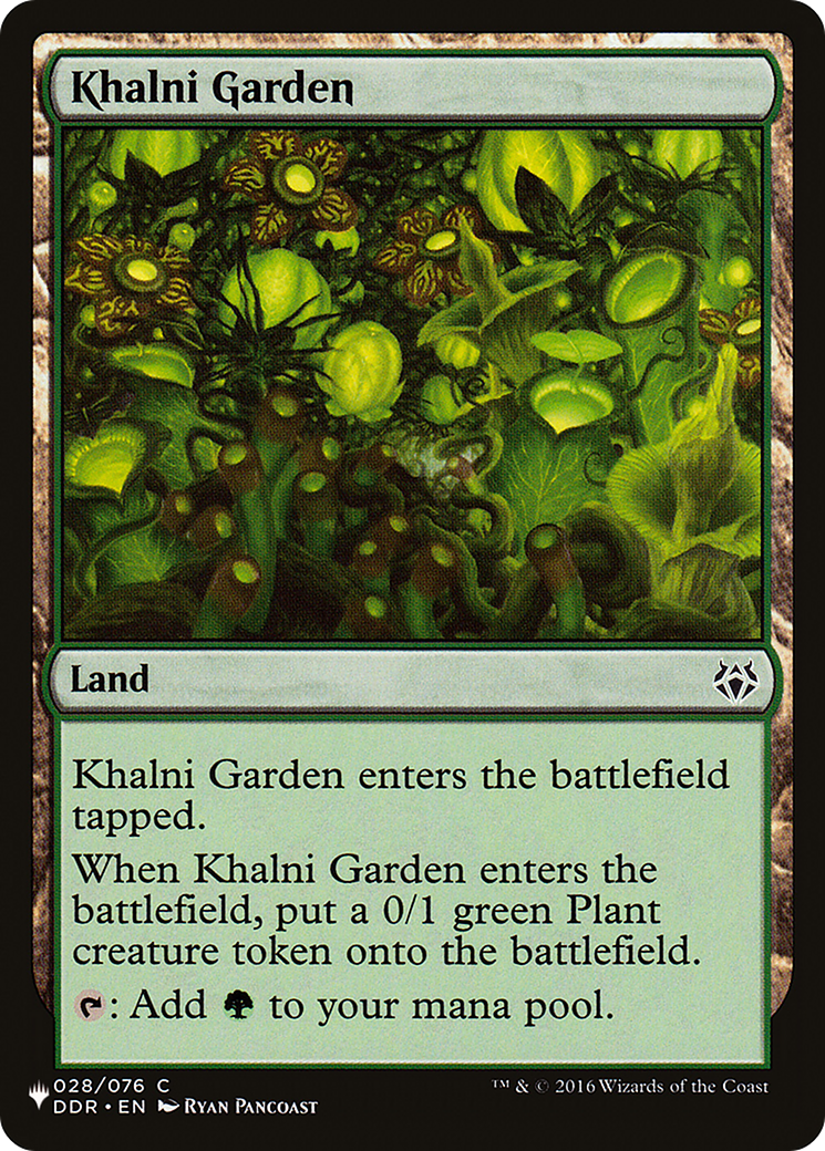 Khalni Garden [The List] | Local Legends