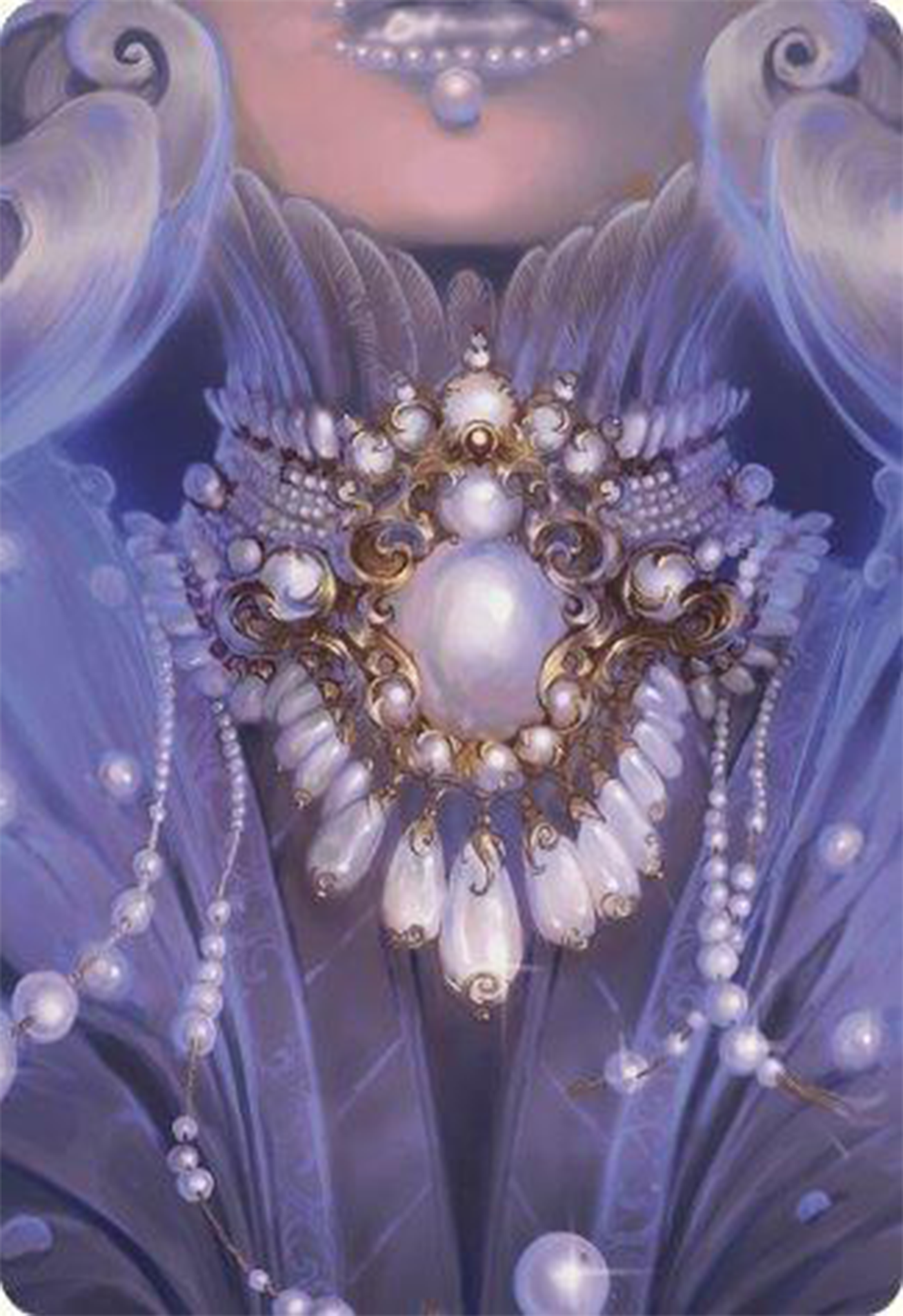 Pearl Medallion Art Card [Modern Horizons 3 Art Series] | Local Legends