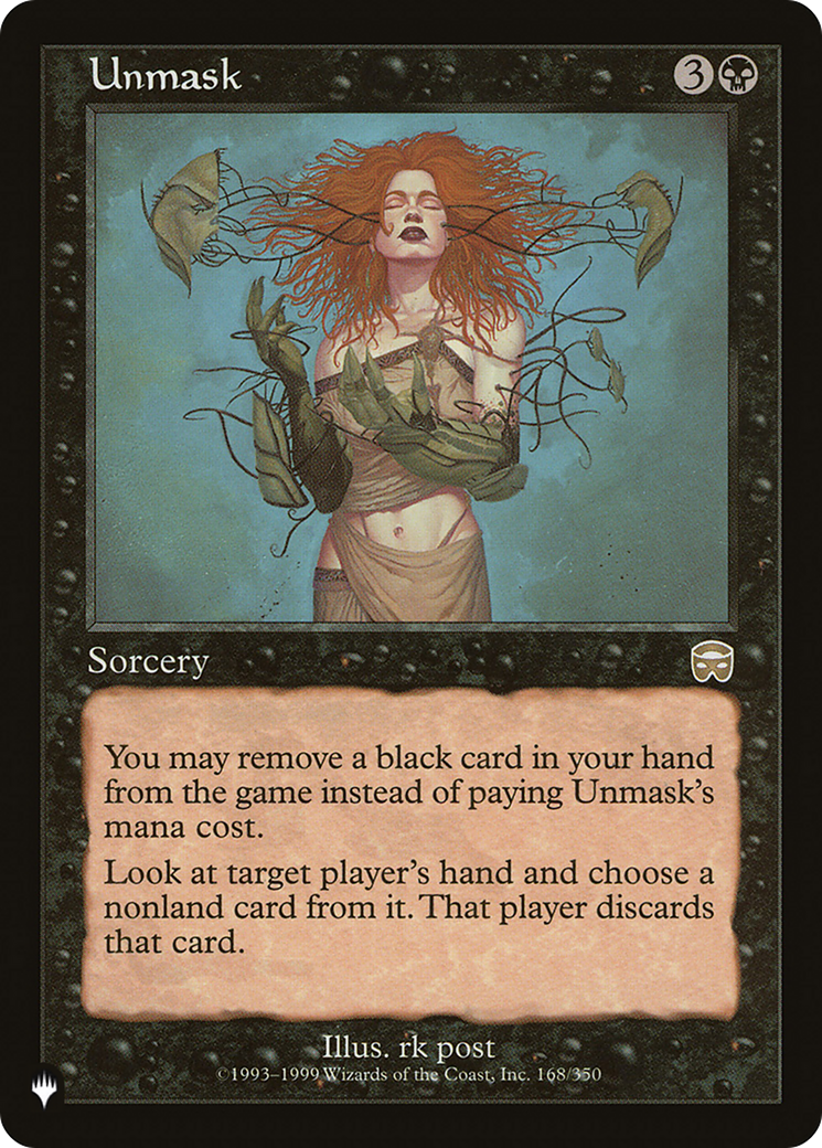 Unmask [The List] | Golgari Games