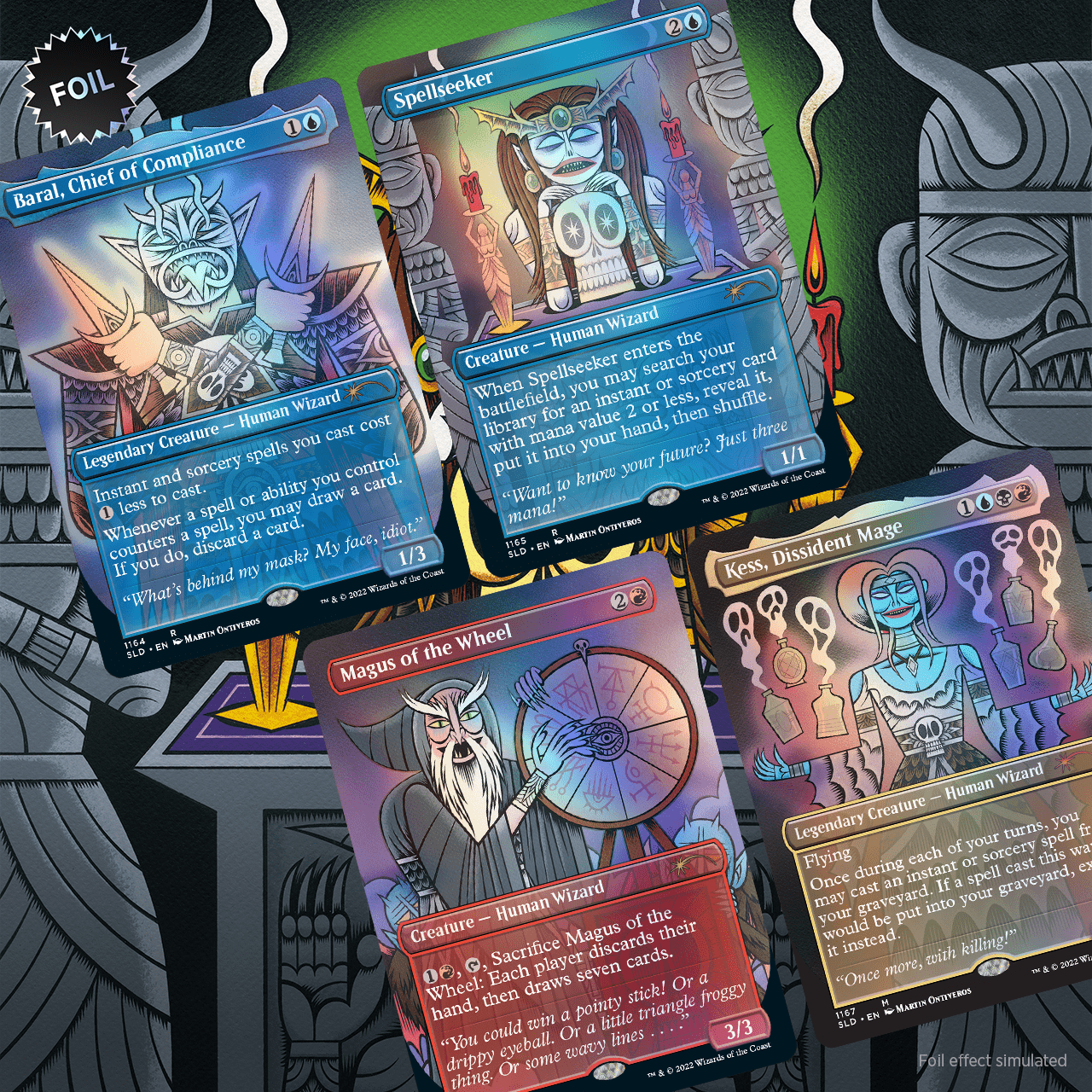 Secret Lair: Drop Series - Wizards of the Street (Foil Edition) | Local Legends